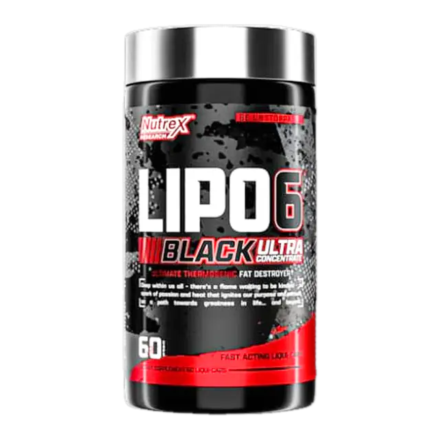 LIPO 6 ブラックカプセルの商品画像 1